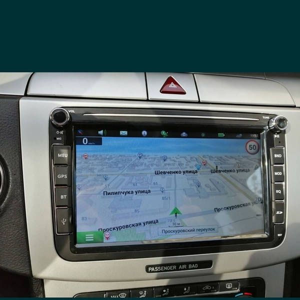 Штатна магнітола Android 10" 2 16 для Volkswagen Wifi GPS Passat B6 CC
