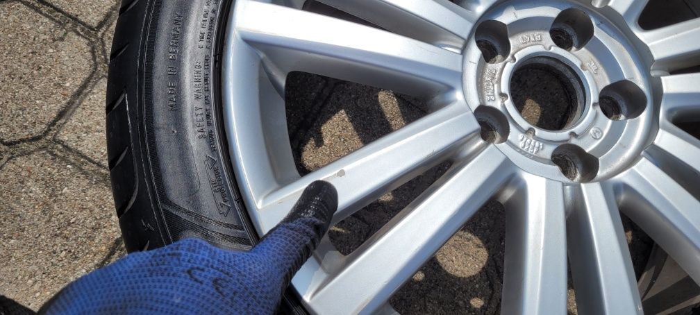 17" Volkswagen Touran Golf 5x112 Oryginalne 1T0 Seat Skoda