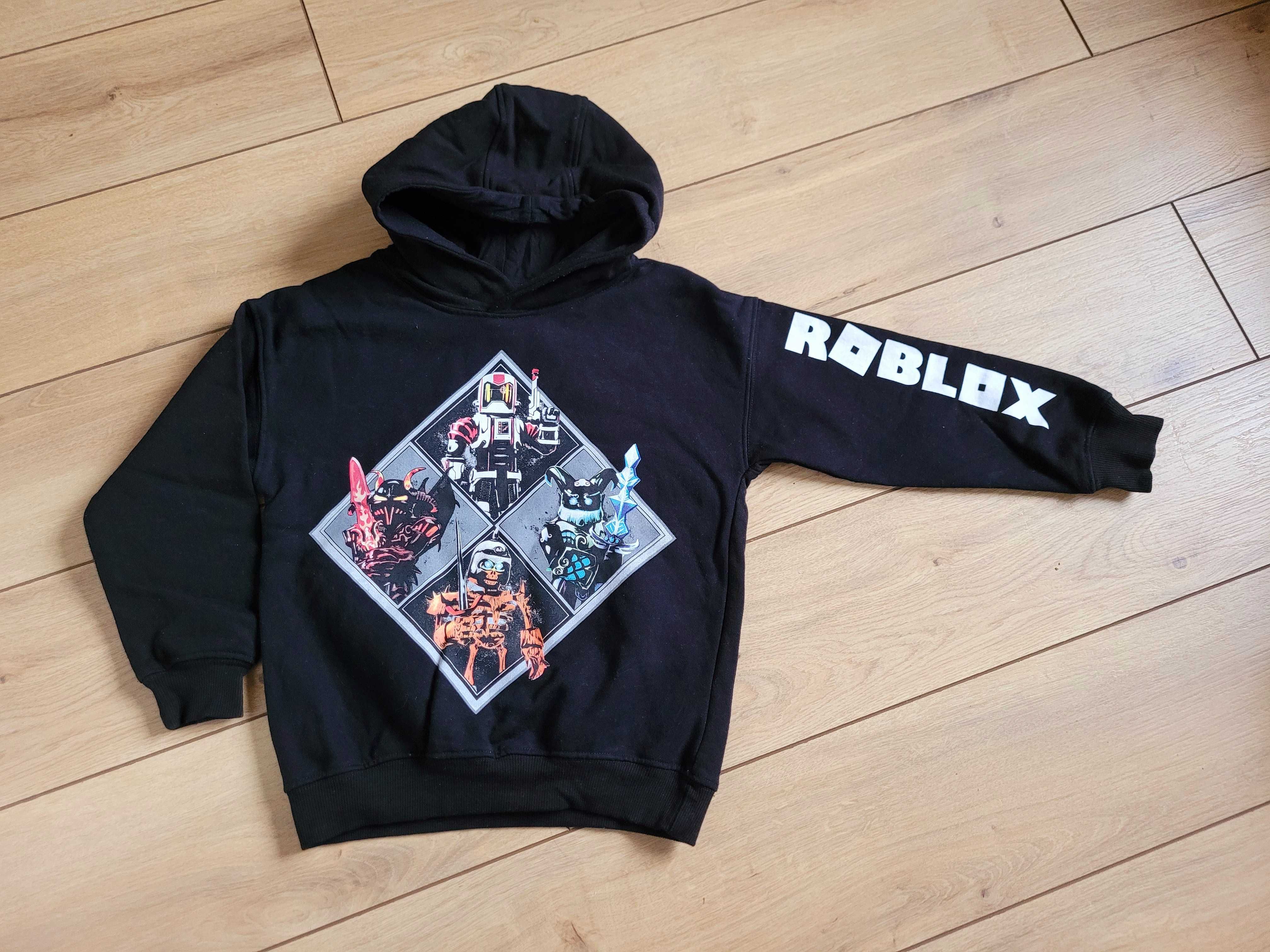 Bluza chłopięca Reserved z kapturem Roblox 122 6-7lat ocieplenie