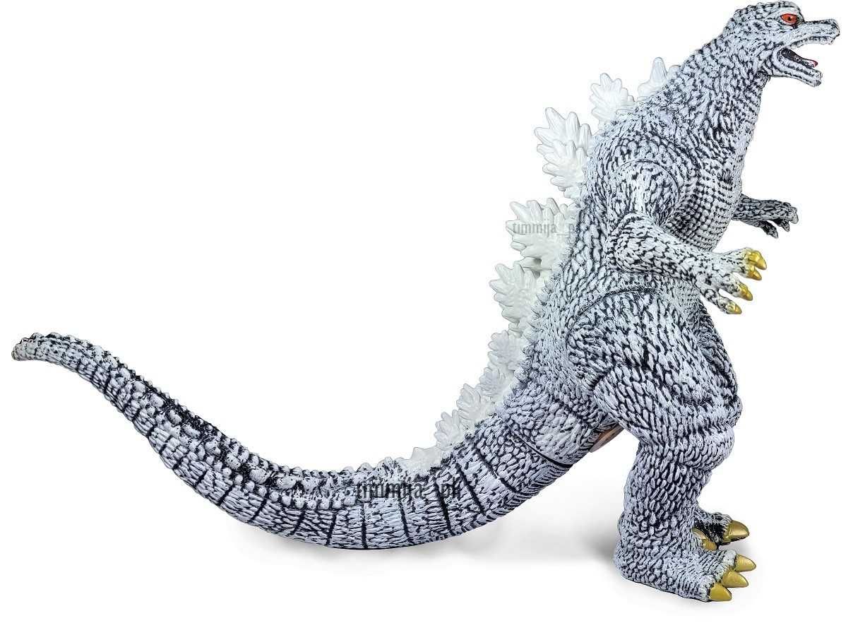 DUŻA FIGURKA GODZILLA Dinozaur Smok Ruchomy Ryczy Gumowy 35cm