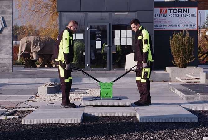 Chwytak próżniowy Up Geco 200 bruk 2x płyta ssąca