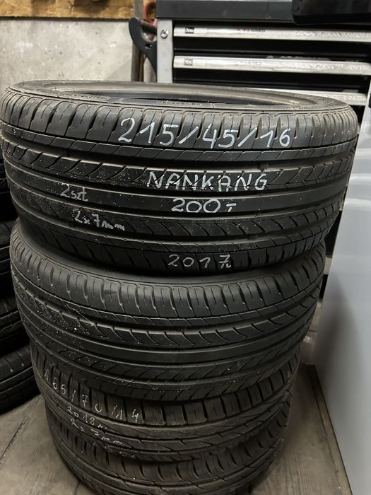 Ładne opony Nankang 2017r - gwarancja,faktura