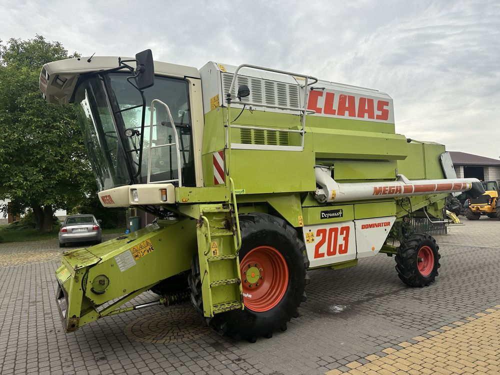Kombajn Claas Mega 203, heder 4.5 metra, sprowadzony, hydrtostat