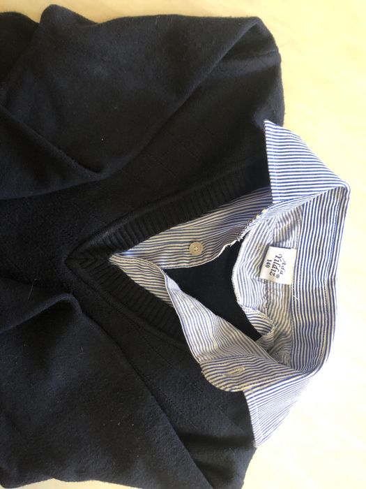 Обманка, свитер для мальчика на рост 140