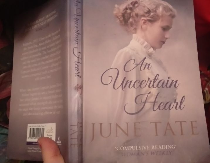 книга на английском языке роман An Uncertain Heart Джун Тейт june tate