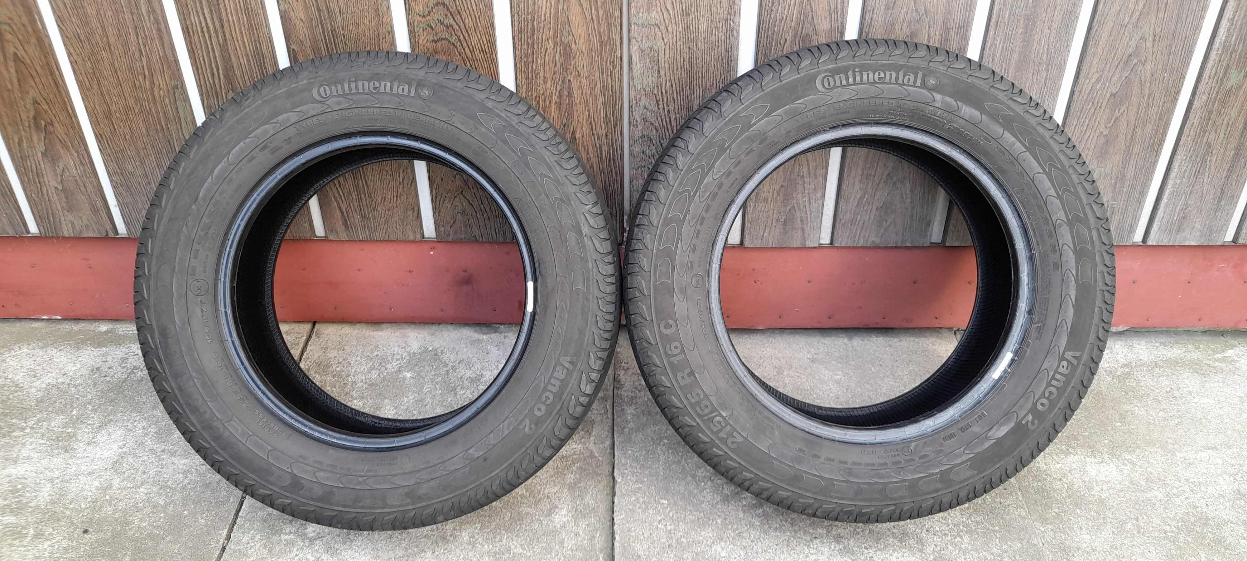 Opony letnie Continental  215/65 R16C   109/107T