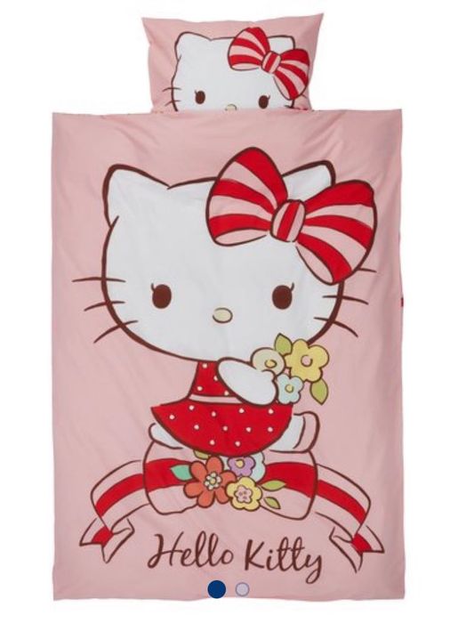 Nowa Pościel dziecięca Jysk z hello kitty