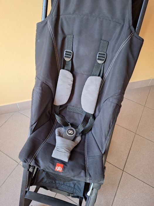 Wózek spacerowy GB Pockit – czarny | Lekki, kompaktowy