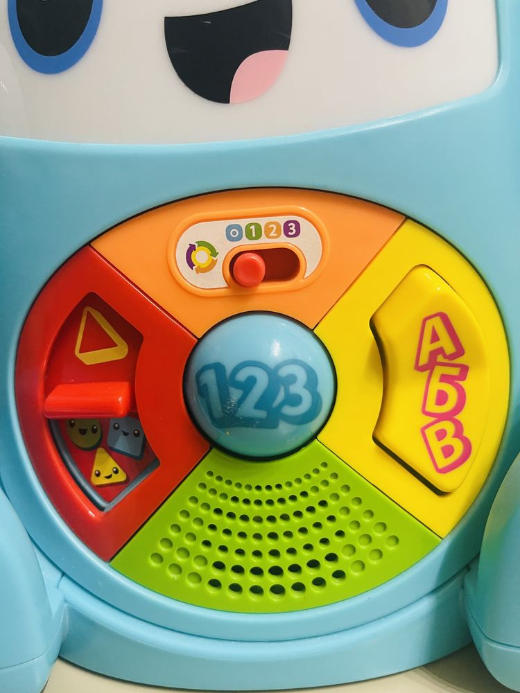 Fisher-Price, рус.яз. Интерактивная музыкальная игрушка для детей