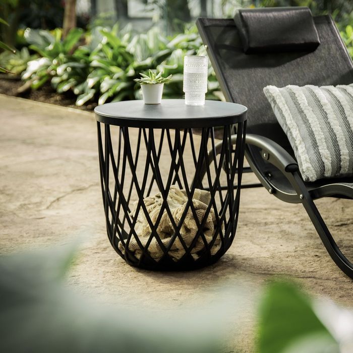 Kosz stolik siedzisko