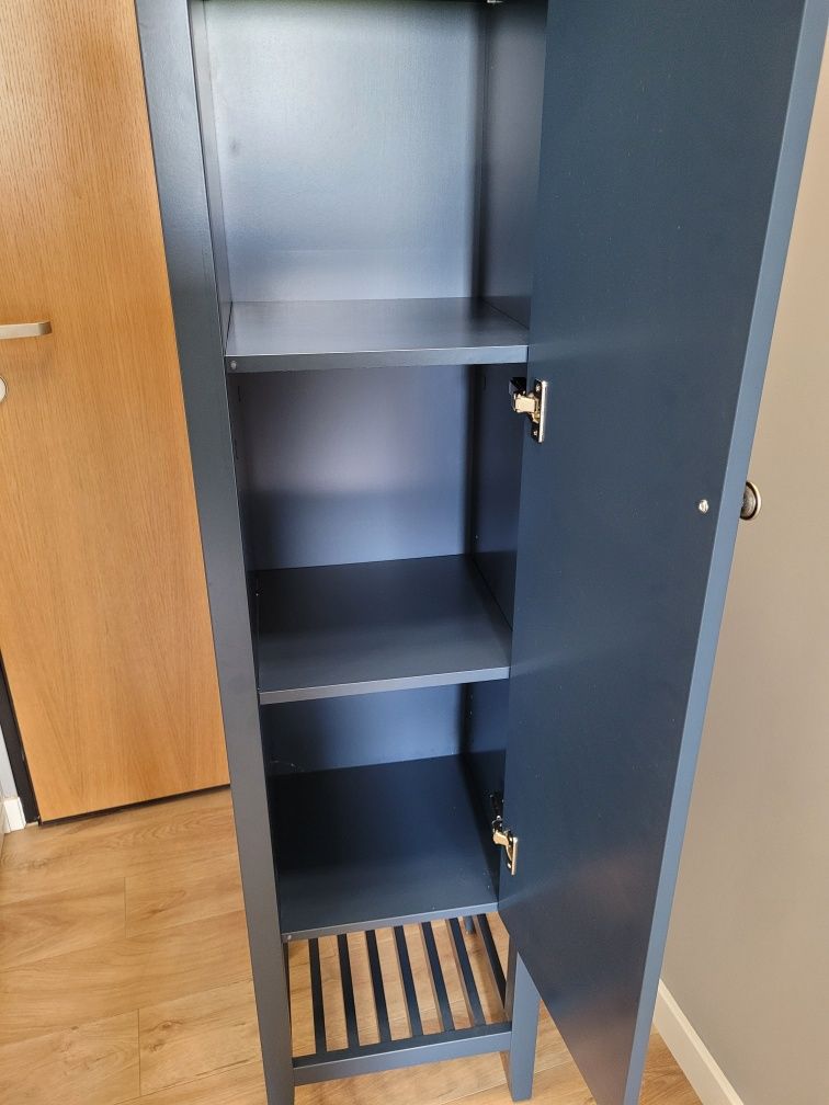 Słupek łazienkowy GoodHome Perma - Szafka łazienkowa, regał, granatowy