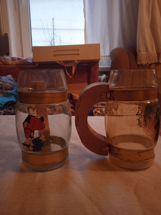 Набор бокалов с Полтавской символикой.