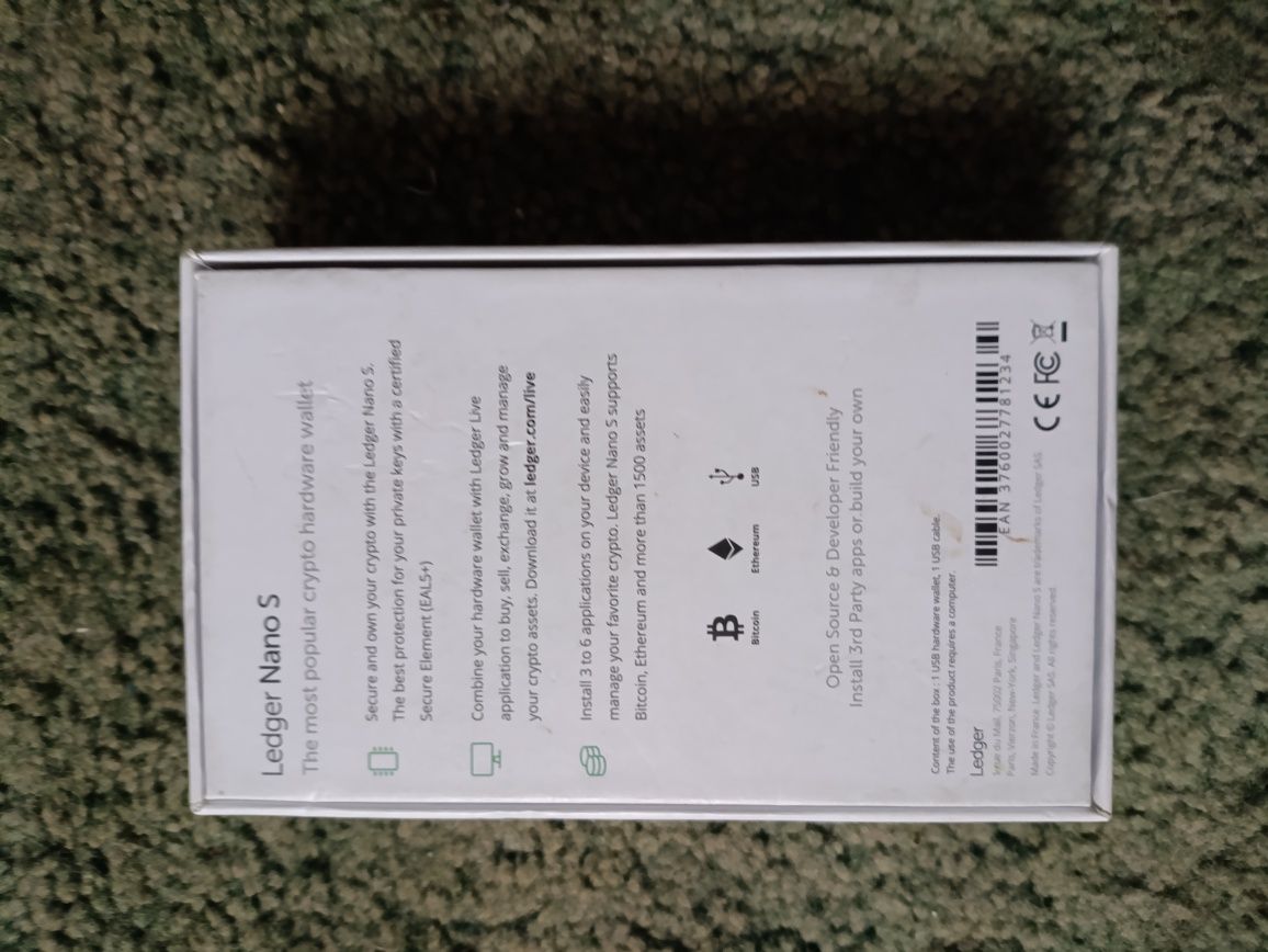 Криптокошелёк LEDGER NANO S