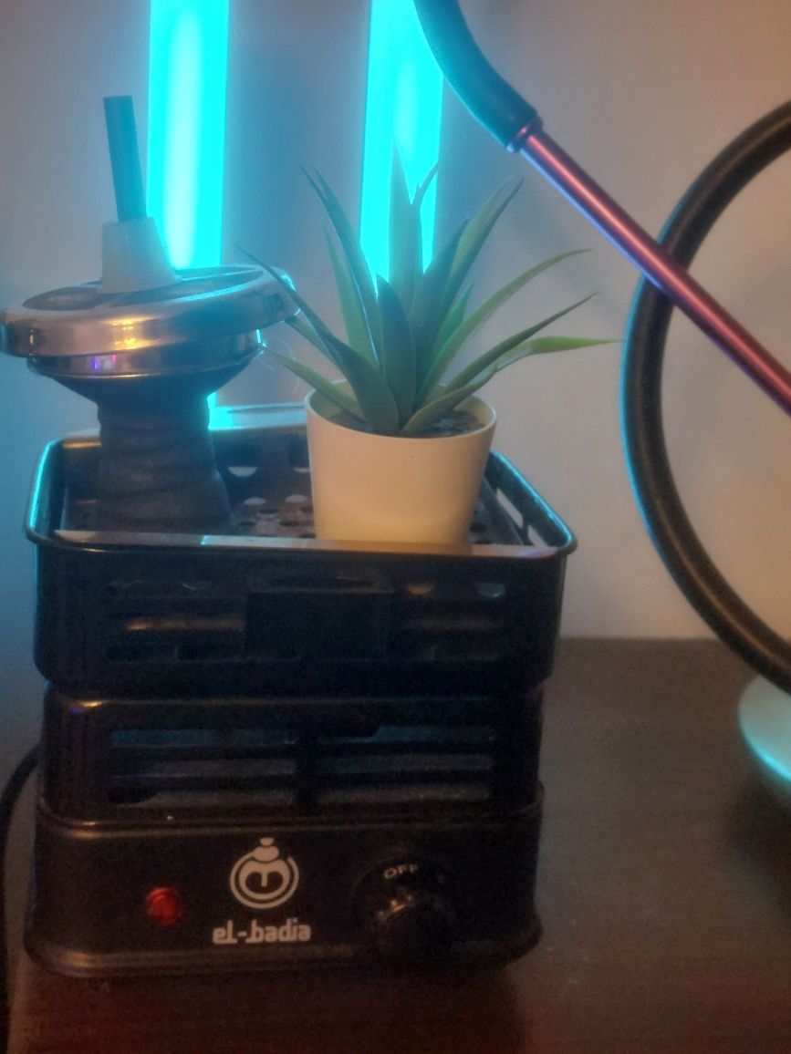 Shisha zestqw + piecyk do węgielków ÷ funel + masta + kaloud + batcha