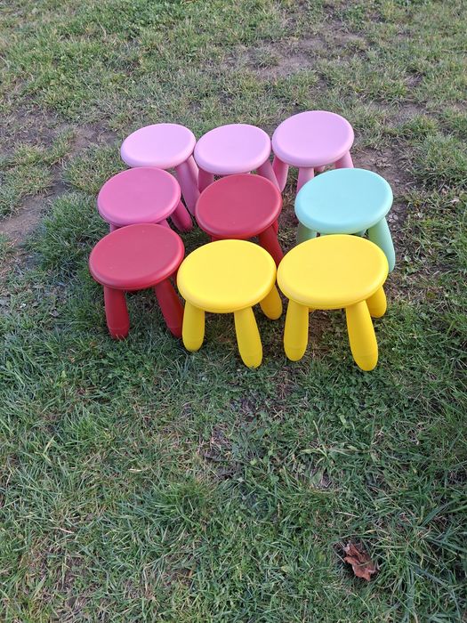 Mamut ikea stołki krzesła stoliki