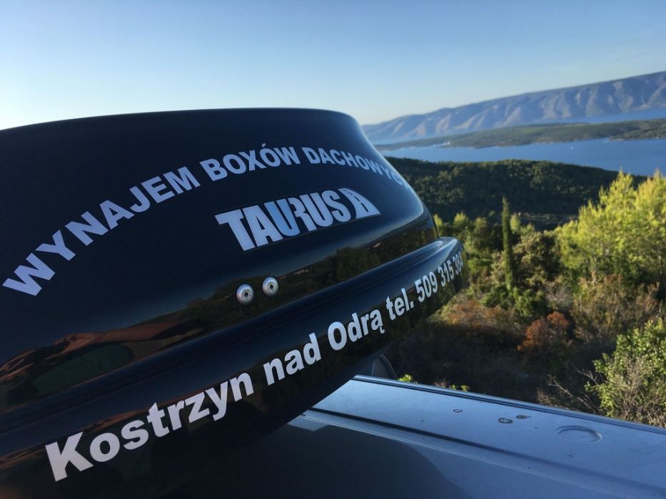 WYNAJEM Box bagażnik dachowy, Kostrzyn nad Odrą
