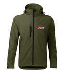 Softshell męski AUDI RS Premium - kolor army - rozmiary S-2XL