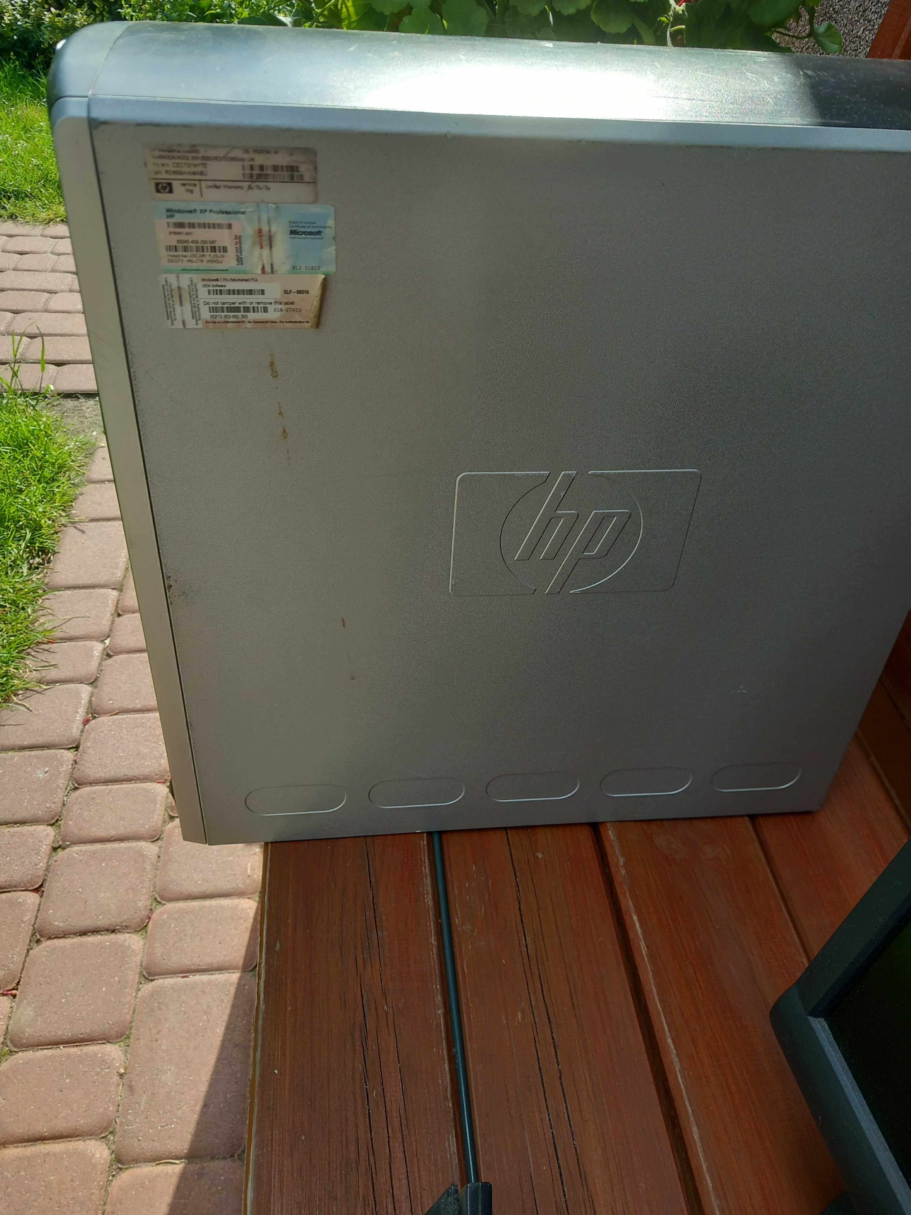 Komputer Hp drukarka Hp monitor dell glosniki creative