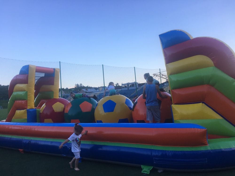 Wynajem Dmuchana zjeżdżalnia,karuzela,byk rodeo,eurobungee,