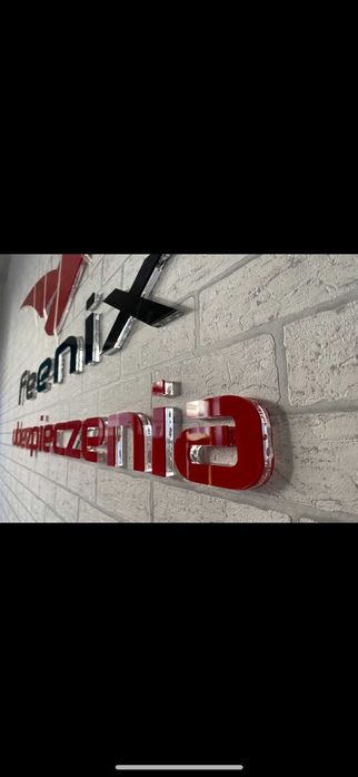 Reklama Producent tablice litery logo led świecące świetlne neonowe