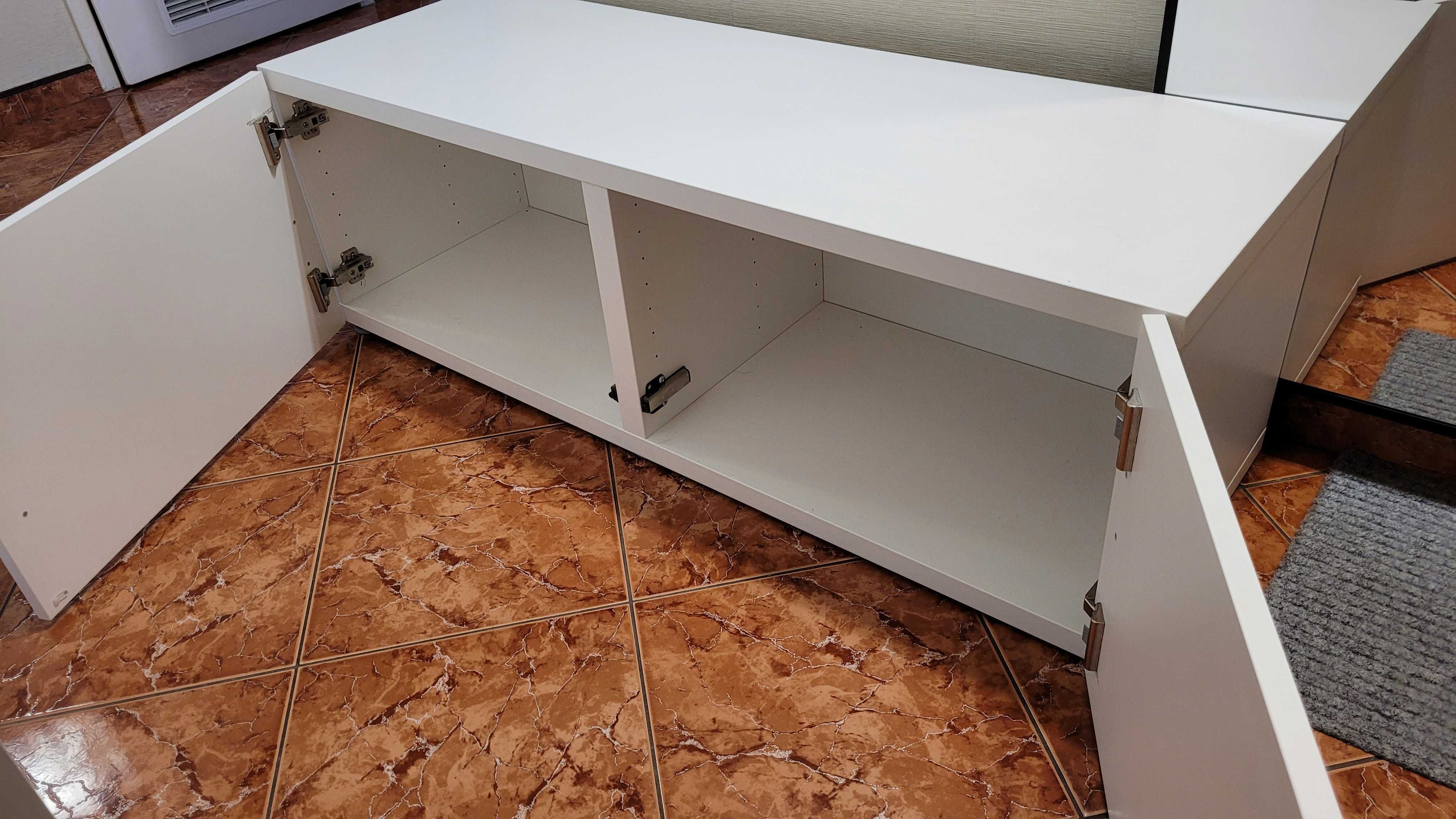 Ikea Besta szafka komoda 120x42x38 cm biała