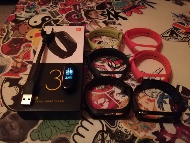 Xiaomi Mi Band 3 Pack Smartband + 5 pulseiras