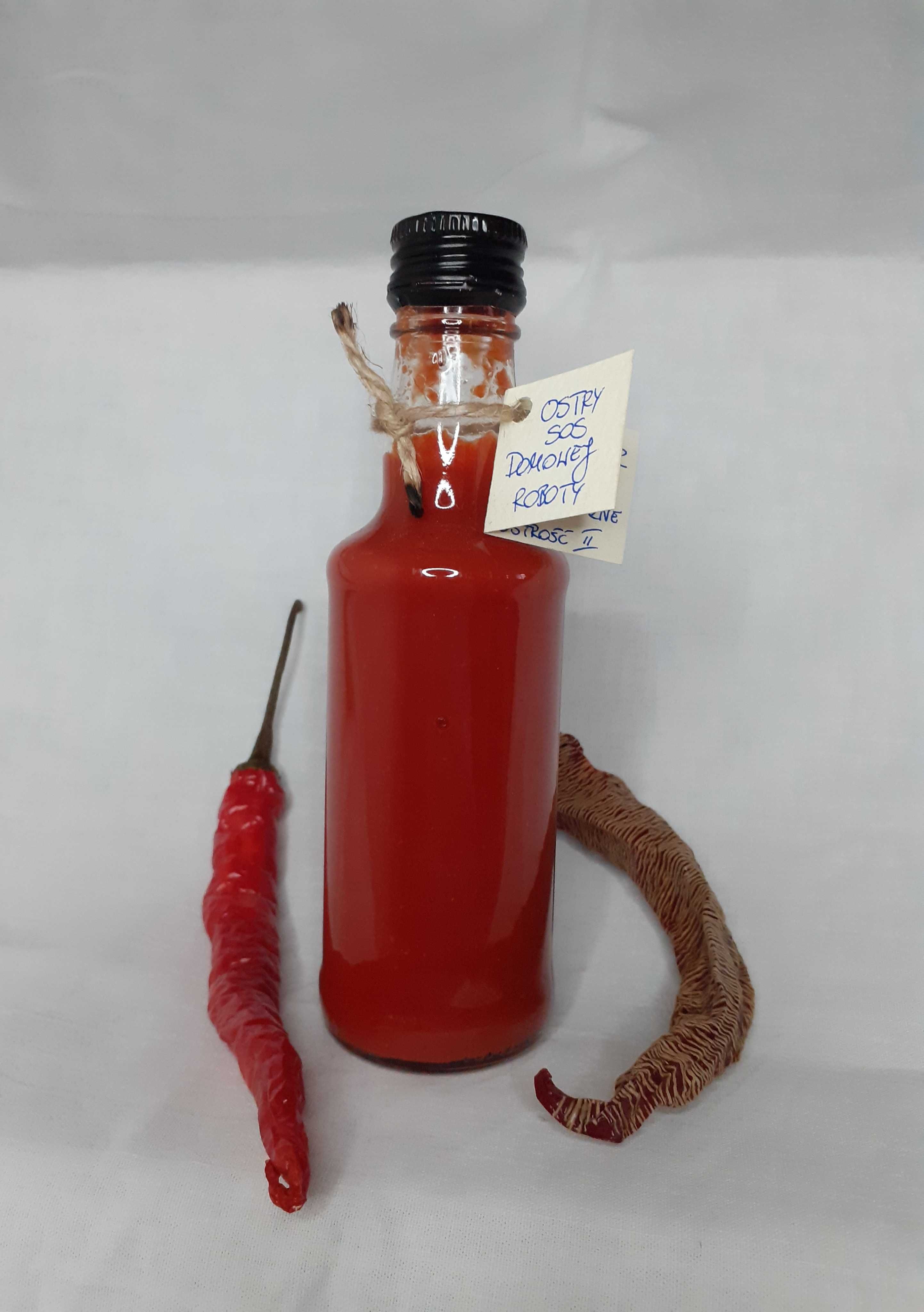 Ostry sos ekologiczny, pomidor i chilli II, 205 g - Rzemiosło Pomidor