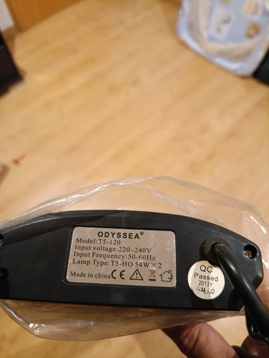 Luminaria odyssea dupla 120cm