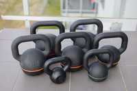 zestaw kettli - Kettlebells 4kg, 6kg, 8kg, 12kg, 16kg, 20kg