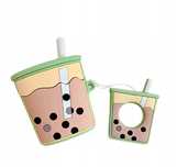 Etui Na Słuchawki AIRPODS - BUBBLE TEA - Zielony