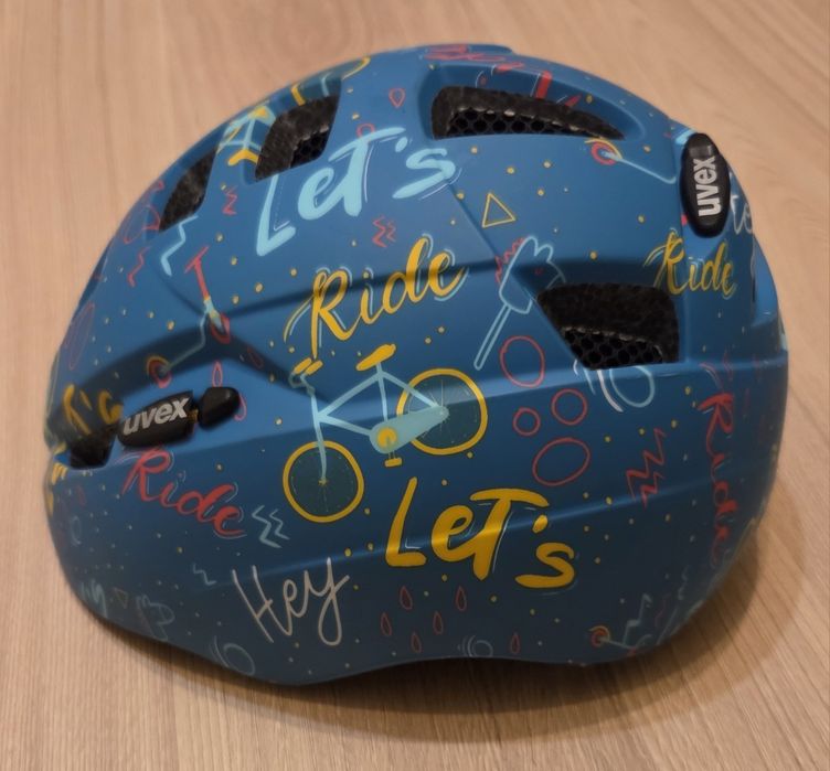Kask rowerowy dziecięcy Uvex Kid 2 CC (46-52cm) - idealny stan!