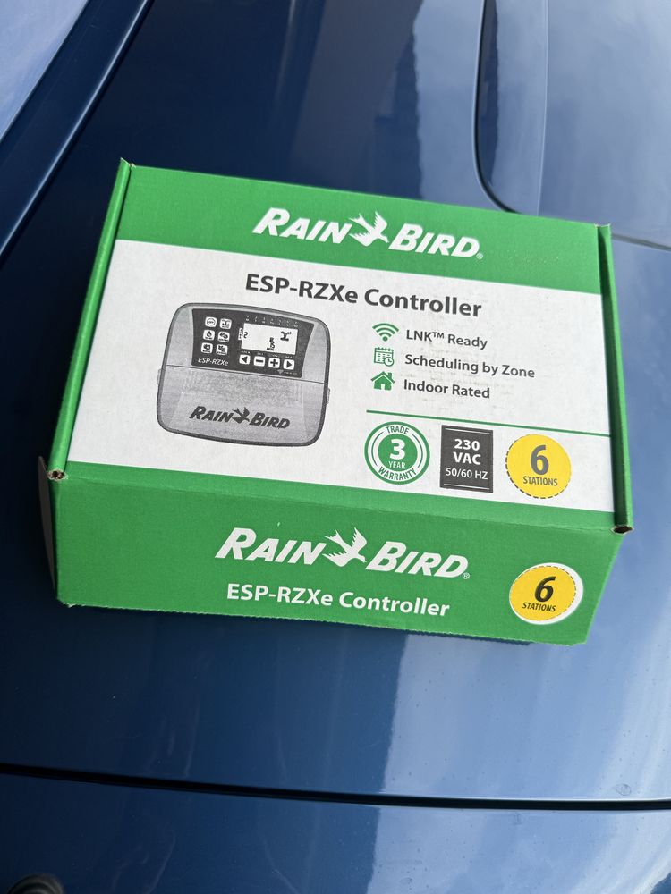 Rainbird ESP RZXe 6 canais programador rega