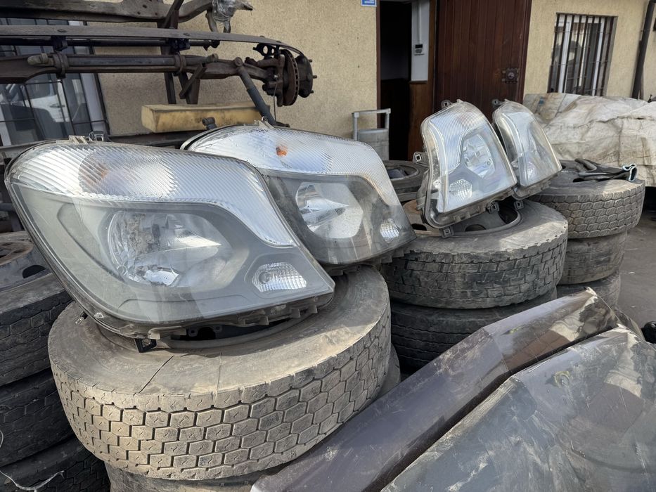 Морда передок sprinter w906 капот фара бампер телевізор решітка передо