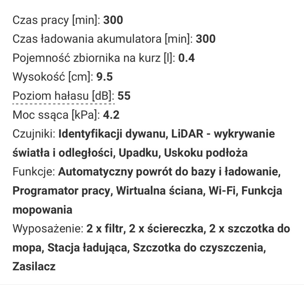 Robot sprzątający TP-LINK