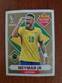 Cromo Neymar Jr Gold Legend