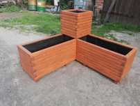Donica narożna 120X120X40X85