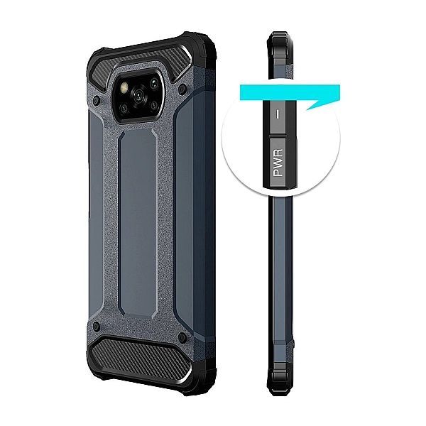 Etui Xarmor + szkło pełne do Xiaomi Poco X3 Nfc