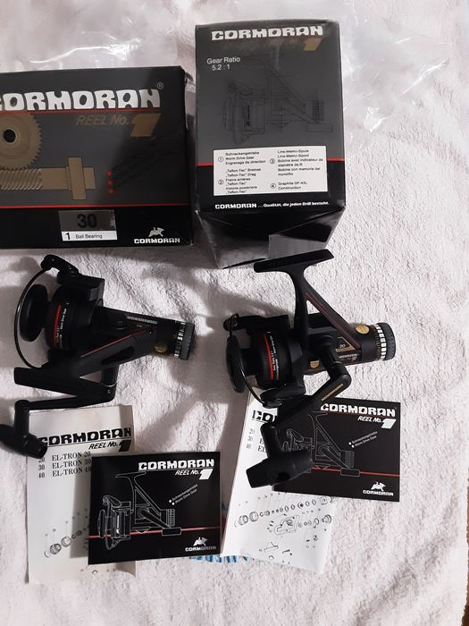 2 Kołowrotki Cormoran reel NO 1 NOWE !