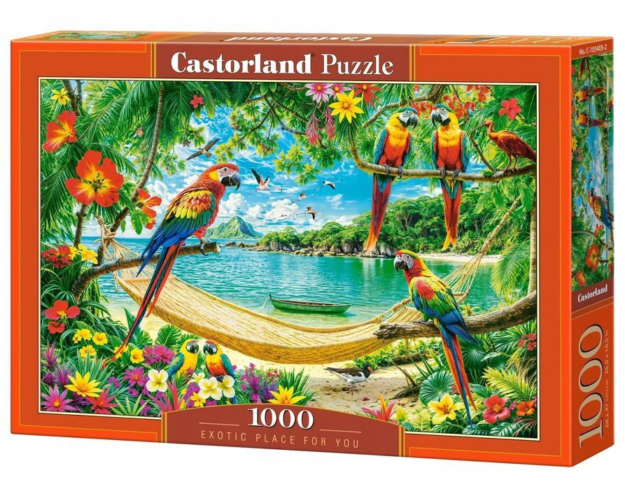 Puzzle 1000 Exotic Place For You CASTOR. Castorland