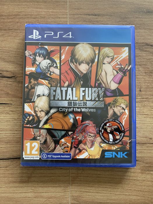 Jogo PS4 Fatal Fury City of Wolves Special Edition Novo e Selado
