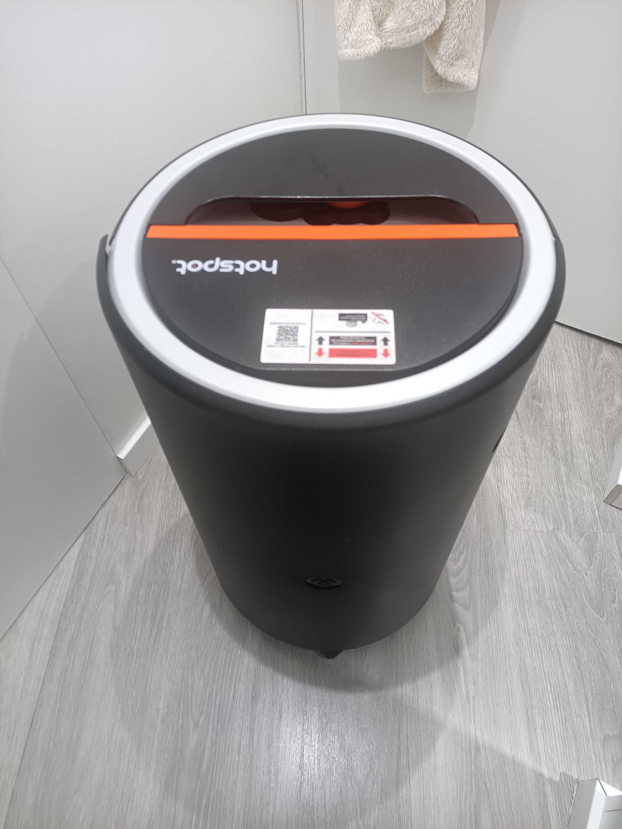 Aquecedor a gás com botija