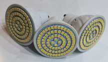 Lâmpadas LED GU10, GU5.3, E27 e E14