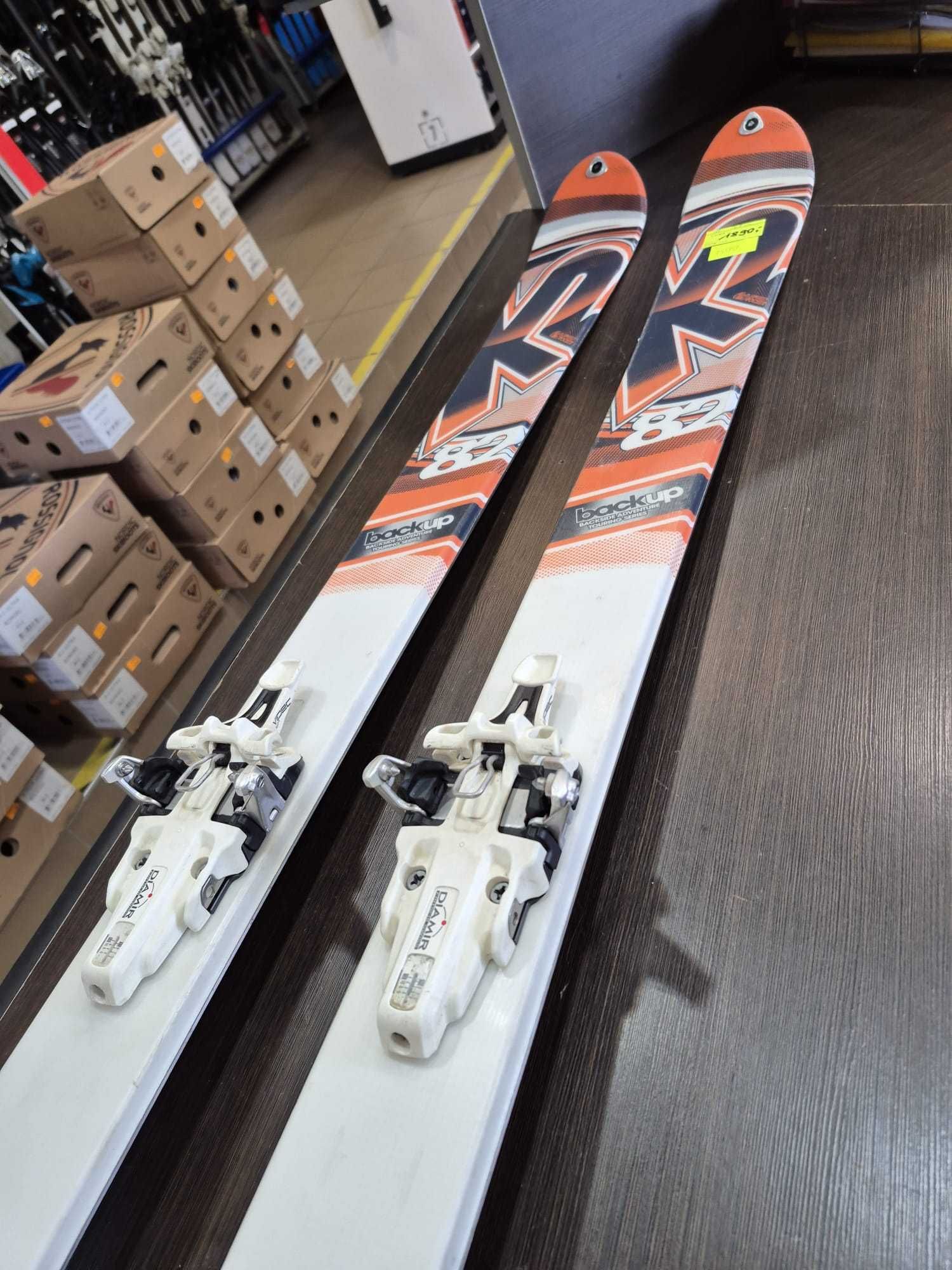 Narty skiturowe K2 82 backup 167cm S-24