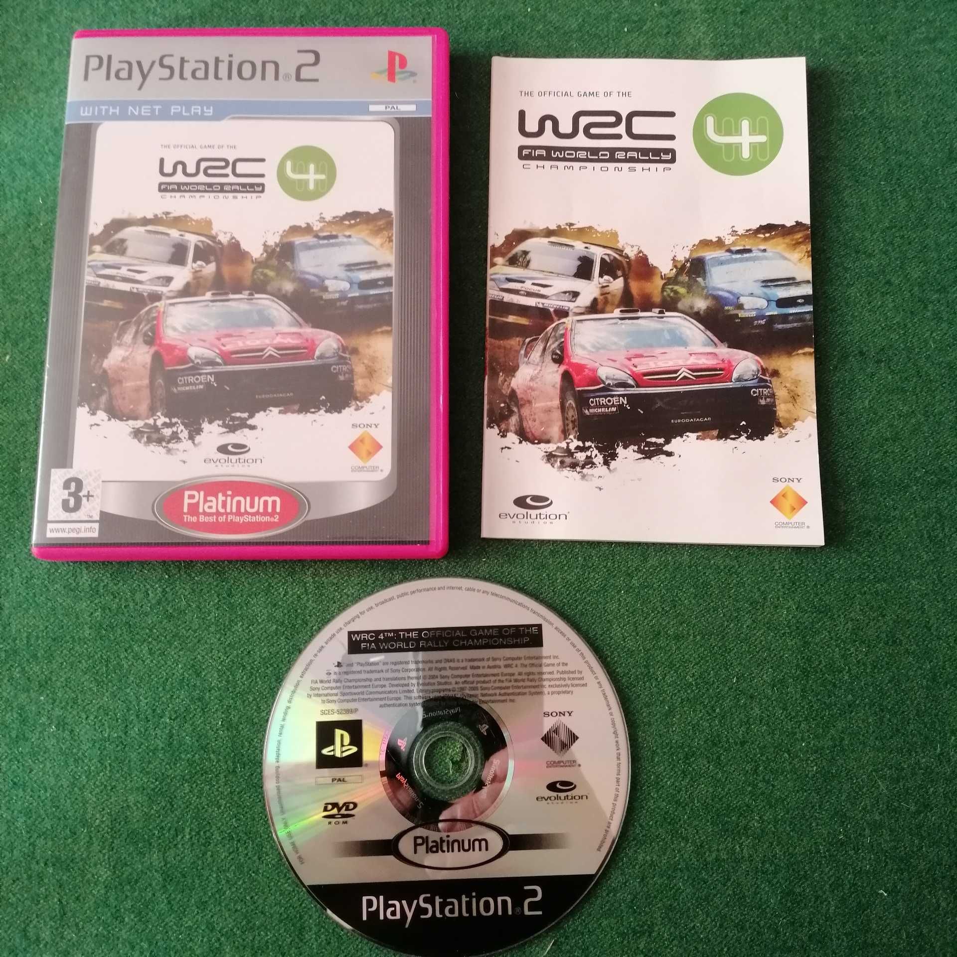 Gra na konsolę Playstation 2 - WRC 4: The Official Game Of The FIA