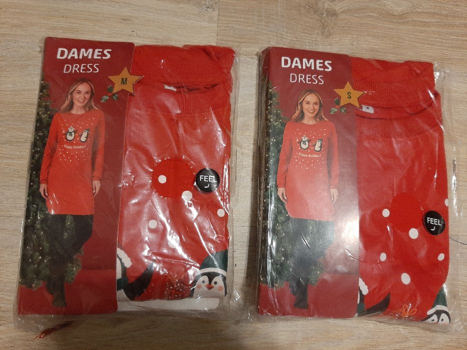 Sukienka damska świąteczna S i M