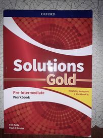 Sprzedam ćwiczenie Solutions Gold do języka angielskiego