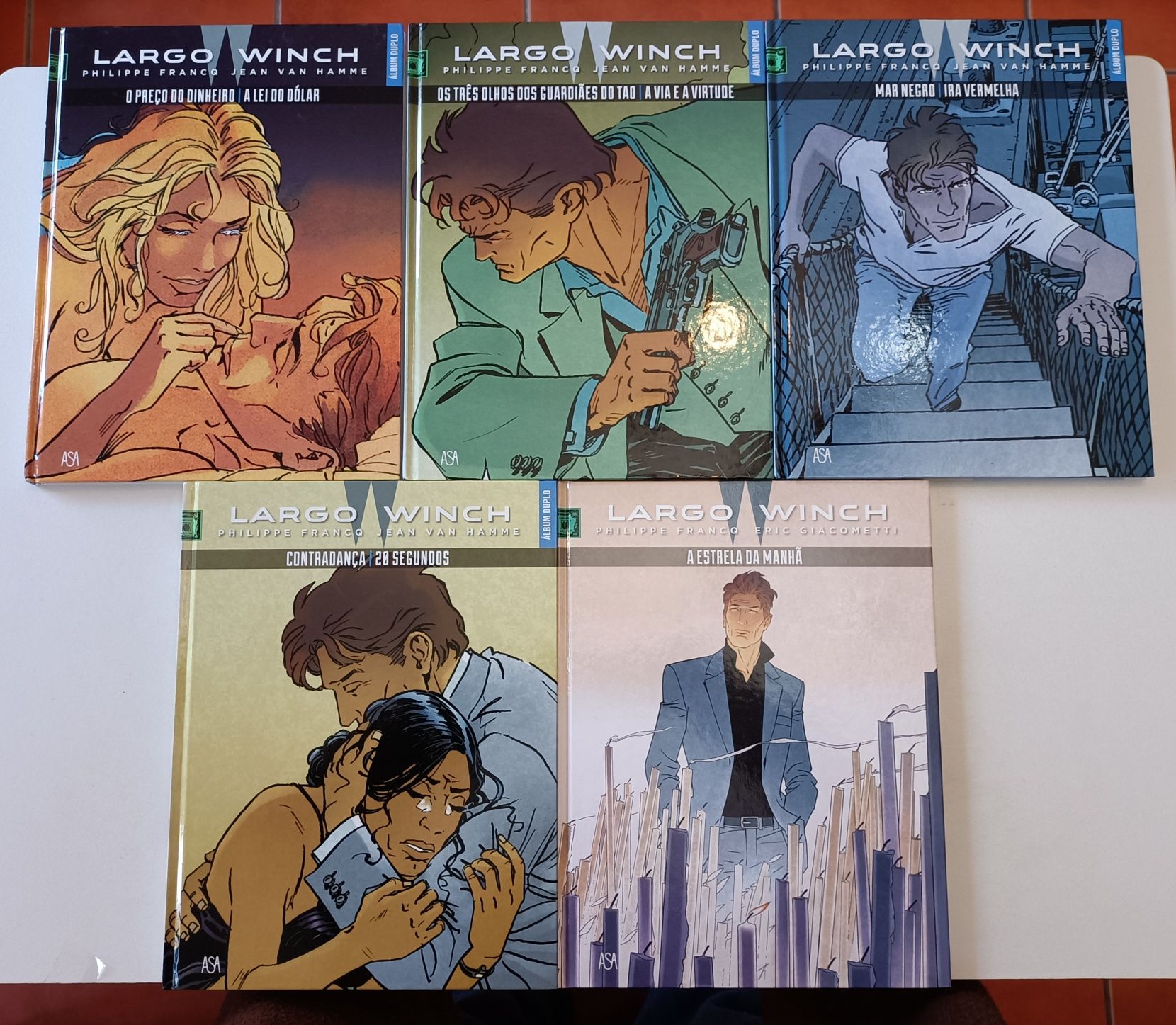 17 Livros A4 Largo Winch