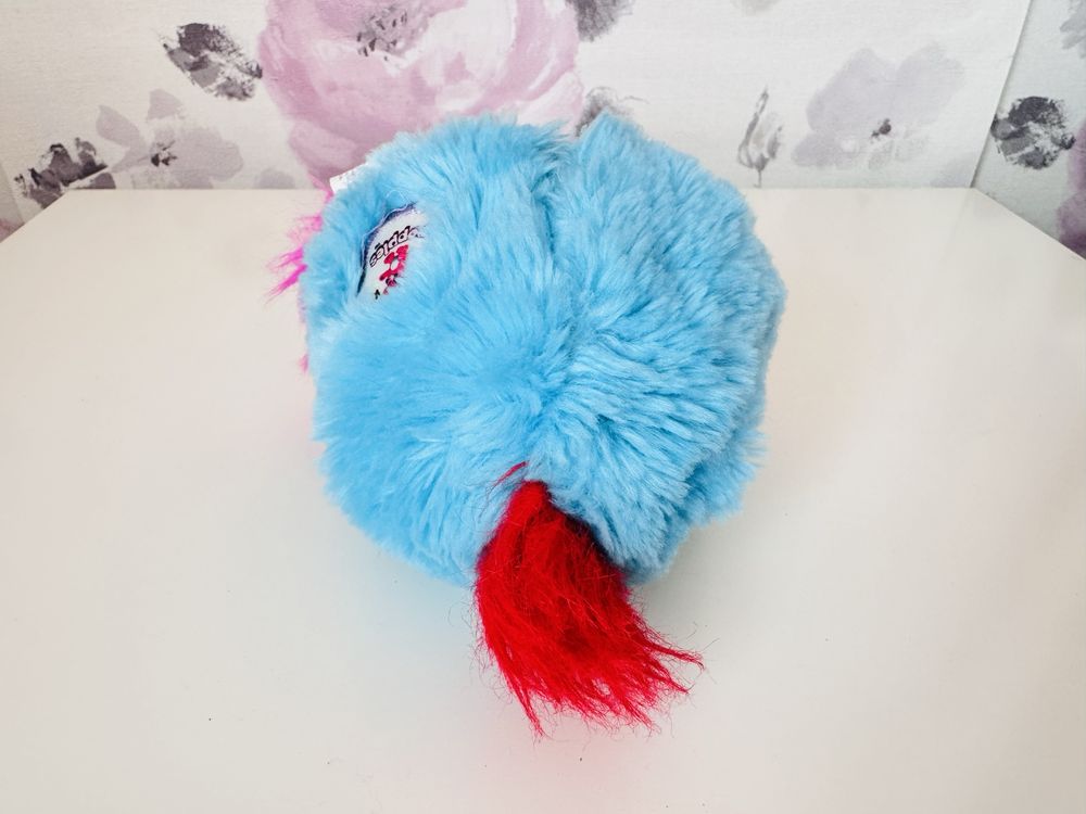Pluszak miś Puffling różowy Popples, Mattel, vintage 1986