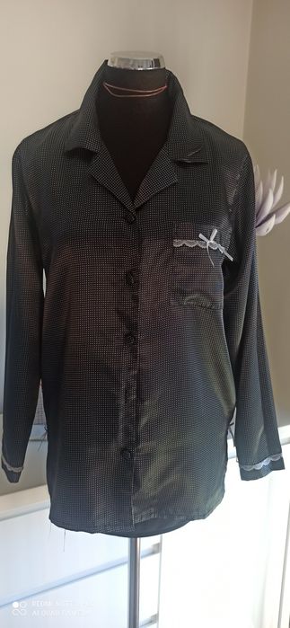 Góra satynowa od piżamy