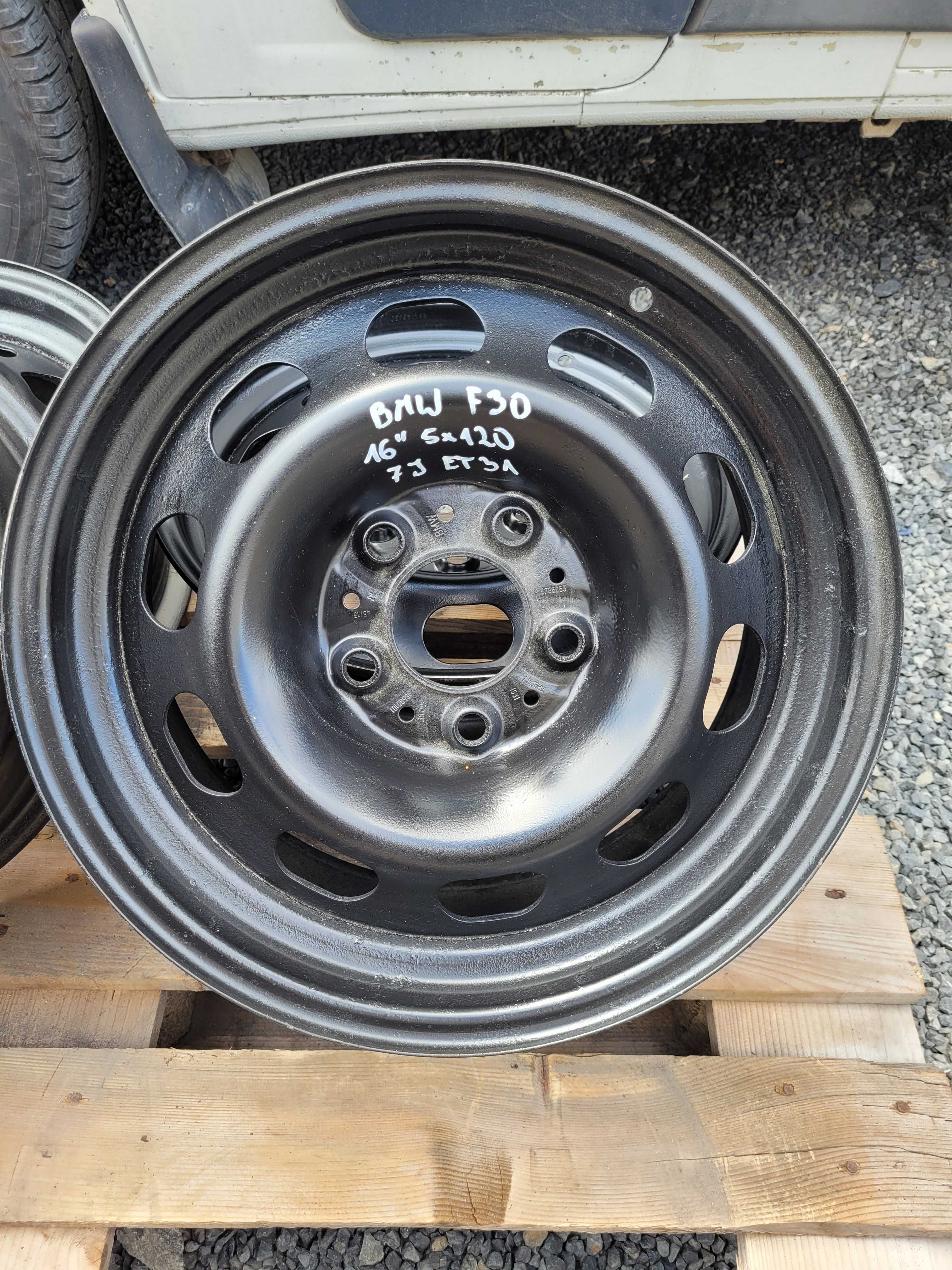 Felgi Stalowe Stalówki BMW F30 - 16 cali 5x120
